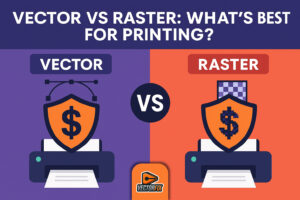 Read more about the article Vector vs Raster: Which Is Best for Printing? A Complete Guide